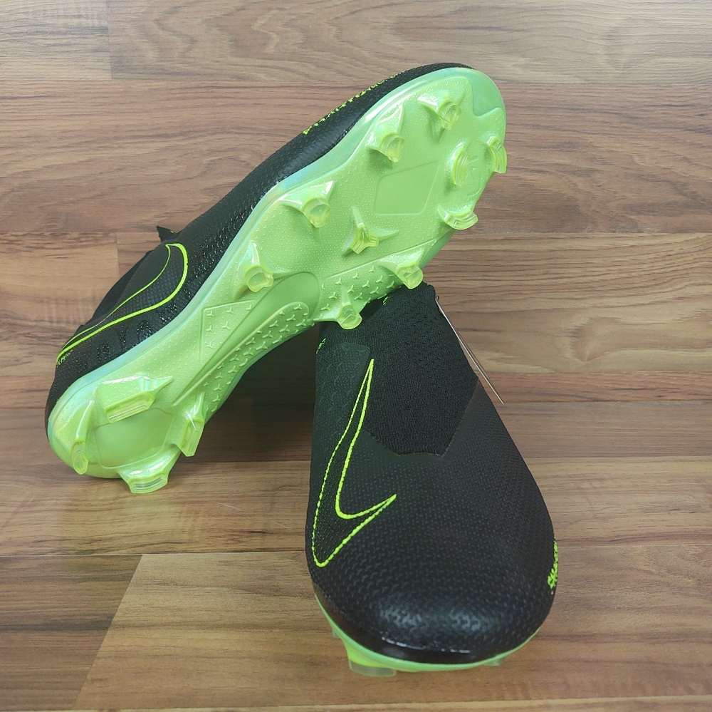 Nike Phantom Vision Legend DF FG Black Volt Soccer - Picture 5 of 8